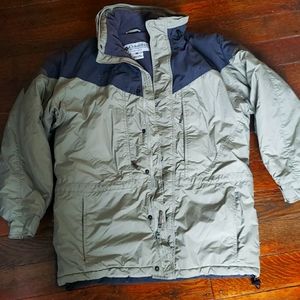 Columbia Tan/Gray Winter Coat